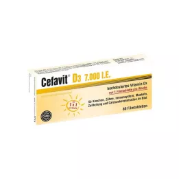 CEFAVIT D3 7 000 IU potahované tablety, 60 ks