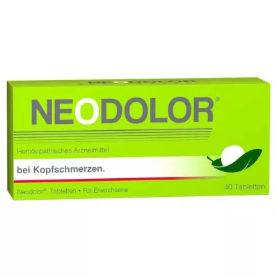 NEODOLOR Tablety, 40 ks NEODOLOR Tablety, 40 ks