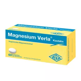 MAGNESIUM VERLA Žvýkací tablety, 60 kusů