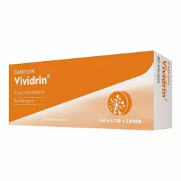 CETIRIZIN Vividrin 10 mg potahované tablety, 20 ks