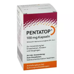 PENTATOP 100 mg tobolky, tvrdé tobolky, 50 ks