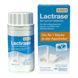LACTRASE 6 000 FCC Náplň do dávkovače Tbl.Click, 480 ks