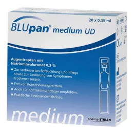 BLUPAN střední UD oční kapky, 20X0,35 ml