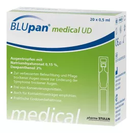 BLUPAN lékařské UD oční kapky, 20X0,5 ml