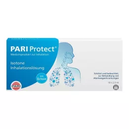 PARI Inhalační roztok ProtECT s ampulemi Ectoin, 10X2,5 ml