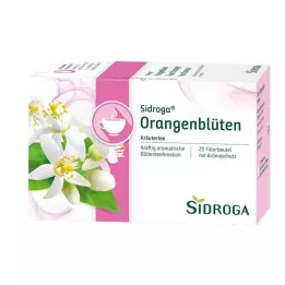 SIDROGA Filtrační sáčky na čaj z pomerančových květů, 20X1,2g