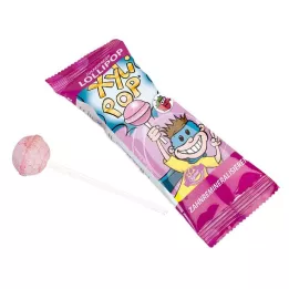 MIRADENT XyliPOP Lolli Dental Care Lollipop Strawberry, 1X6 g