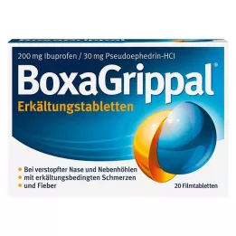 BOXAGRIPPAL Studené tablety 200 mg/30 mg FTA, 20 ks