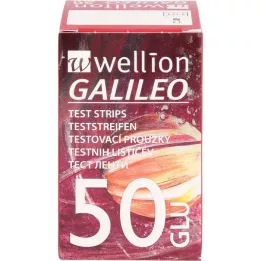 WELLION GALILEO Zkušební proužky v krvi, 50 ks