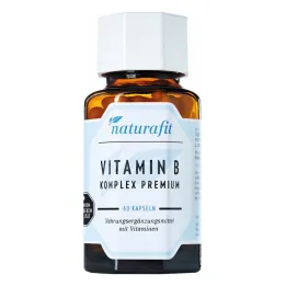 Naturafit Vitamin B Complex Premium kapsle, 60 ks