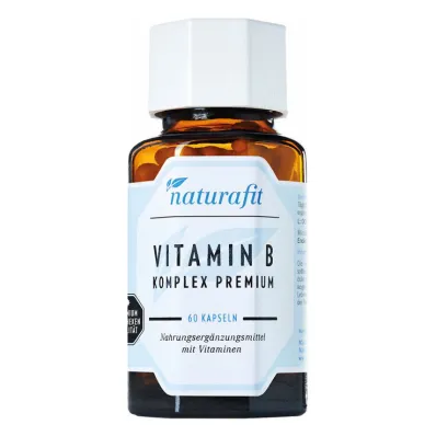 Naturafit Vitamin B Complex Premium kapsle, 60 ks Naturafit Vitamin B Complex Premium kapsle, 60 ks
