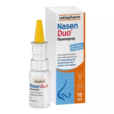 NASENDUO Nosní sprej, 10 ml NASENDUO Nosní sprej, 10 ml
