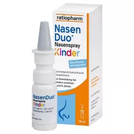 NASENDUO Dětský nosní sprej, 10 ml