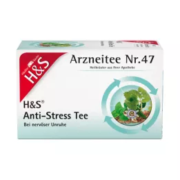 H&S Antistresové čajové filtrační sáčky, 20X2,0 g