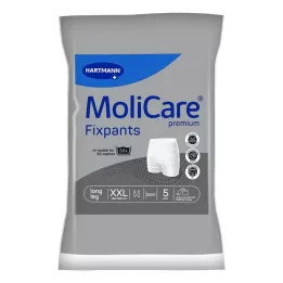 MOLICARE Premium Fixpants dlouhé nohavice velikost XXL, 5 kusů