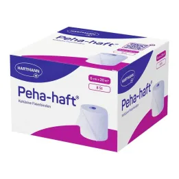 Fixační obvaz Peha-Haft bez latexu 6 cm x 20 m, 8 kusů