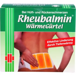RHEUBALMIN Tepelný pás, 3 kusy