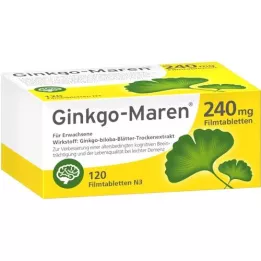 GINKGO-MAREN 240 mg filmových tablet, 120 ks