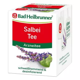 BAD HEILBRUNNER Sage Tea Filter Bag, 8x1,6 g