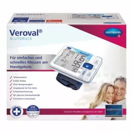 VEROVAL Tlakoměr na zápěstí, 1 ks