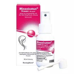 MINOXICUTAN Ženy 20 mg/ml sprej, 60 ml