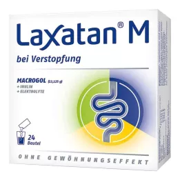 LAXATAN M Granule pro přípravu suspenze pro perorální podání, 24 ks