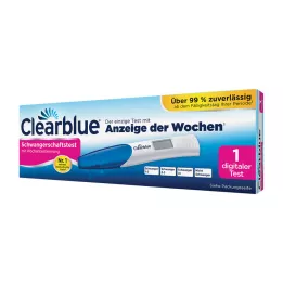 CLEARBLUE Těhotenský test s týdenním stanovením, 1 ks