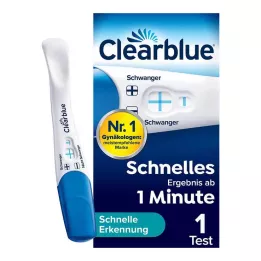 CLEARBLUE Těhotenský test rychlé zjištění, 1 ks