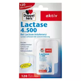 DOPPELHERZ Laktáza 4 500 tablet, 120 ks