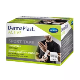 DERMAPLAST Aktivní sportovní páska 3,75 cmx7 m bílá, 1 kus