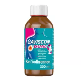 GAVISCON Dual 500 mg/213 mg/325 mg perorální suspenze, 300 ml