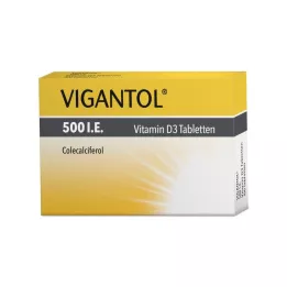 VIGANTOL 500 tablet vitamínu D3, 50 ks