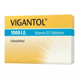 VIGANTOL 1 000, tj. Tablety vitamínu D3, 50 ks