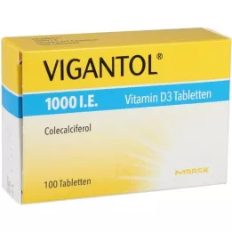 VIGANTOL 1 000, tj. Tablety vitaminu D3, 100 ks