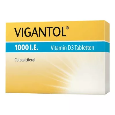 VIGANTOL 1 000 IU tablety vitaminu D3, 200 ks VIGANTOL 1 000 IU tablety vitaminu D3, 200 ks