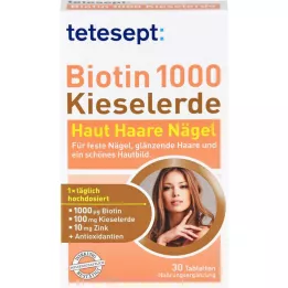 TETESEPT Biotin 1000 silika potahované tablety, 30 ks