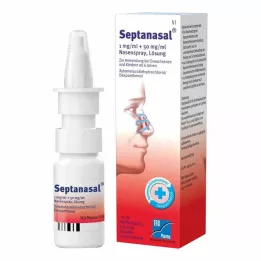 SEPTANASAL 1 mg/ml + 50 mg/ml nosní sprej, 10 ml
