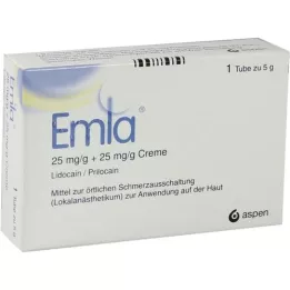 EMLA 25 mg/g + 25 mg/g krém + 2 tegaderm pl., 5 g