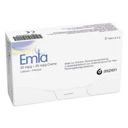 Emla krém + Tegaderm náplast, 5X5 g