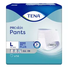 TENA PANTS plus L jednorázové kalhoty, 14 ks