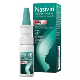 NASIVIN Dávkovací kapátko bez Kons.Baby, 5 ml