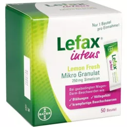 LEFAX Intego Lemon Fresh Mikro Granul.250 mg Sim., 50 ks