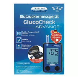 TESTAMED GlucoCheck Advance Star.-Kit mg/dl mmol/l, 1 ks