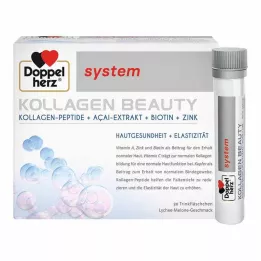 DOPPELHERZ Láhve na pití Collagen Beauty system, 30 ks