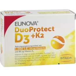 EUNOVA duoprotect d3+k2 1000 tj ./80 μg tobolek, 30 ks