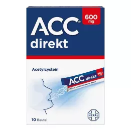 ACC přímý 600 mg prášek pro perorální podání v sáčku, 10 ks