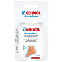 Náplasti Gehwol na puchýře, různé druhy, 6 kusů