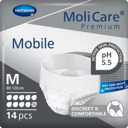 MOLICARE Premium Mobile 10 kapek velikost M, 14 ks