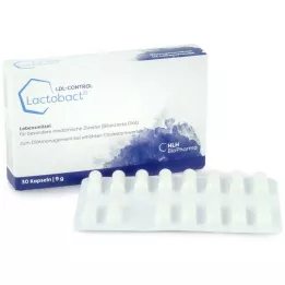 LACTOBACT LDL-kontrolujte žaludeční tobolky -rezistentní tobolky, 30 ks