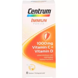 CENTRUM FOKUS IMUNITY 1000 mg vitamín C+D Sticks, 8 ks